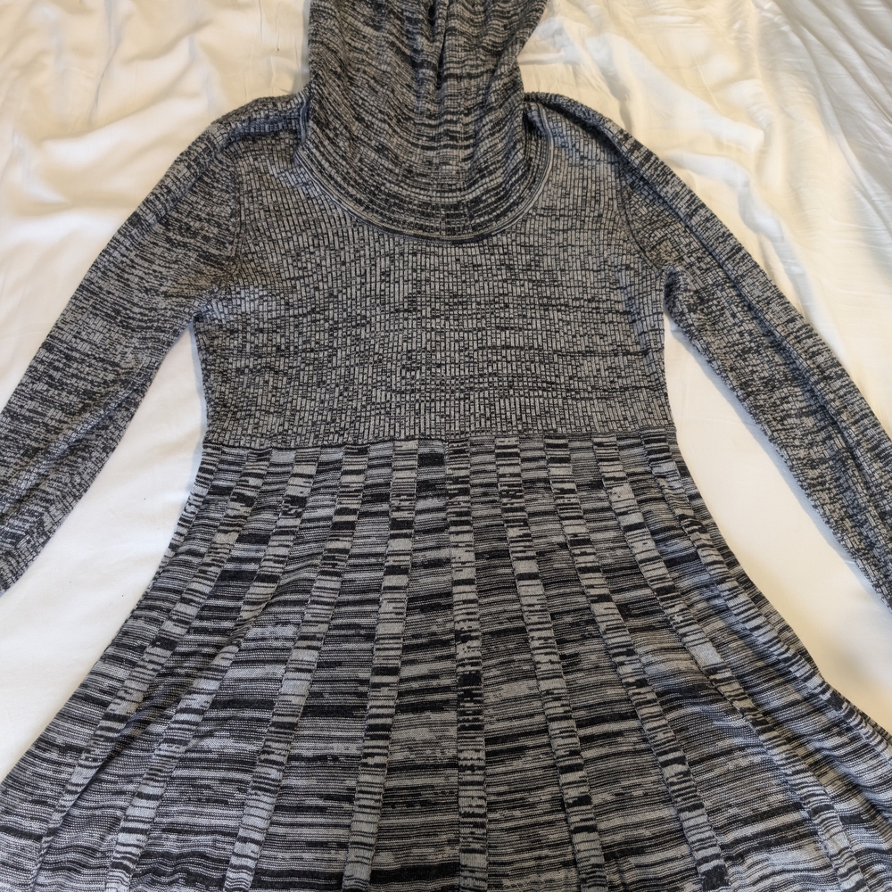 Calvin Klein Gray Knit Dress